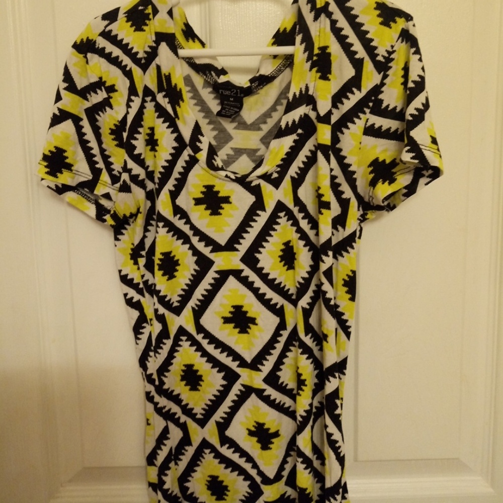 Rue printed tee